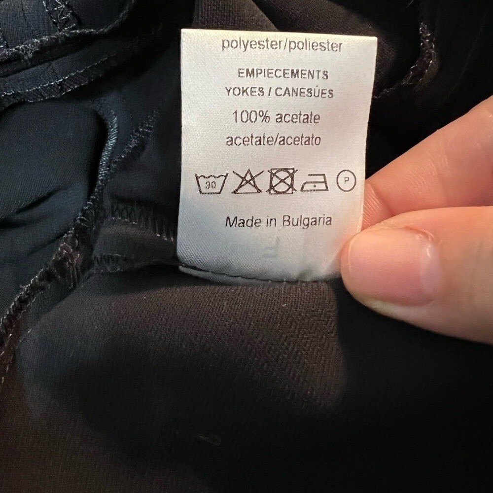 Sandro Paris Black Mini Length Dress Sz 4 Cutout Zip Waist Old Money Luxury LBD - Picture 6 of 13